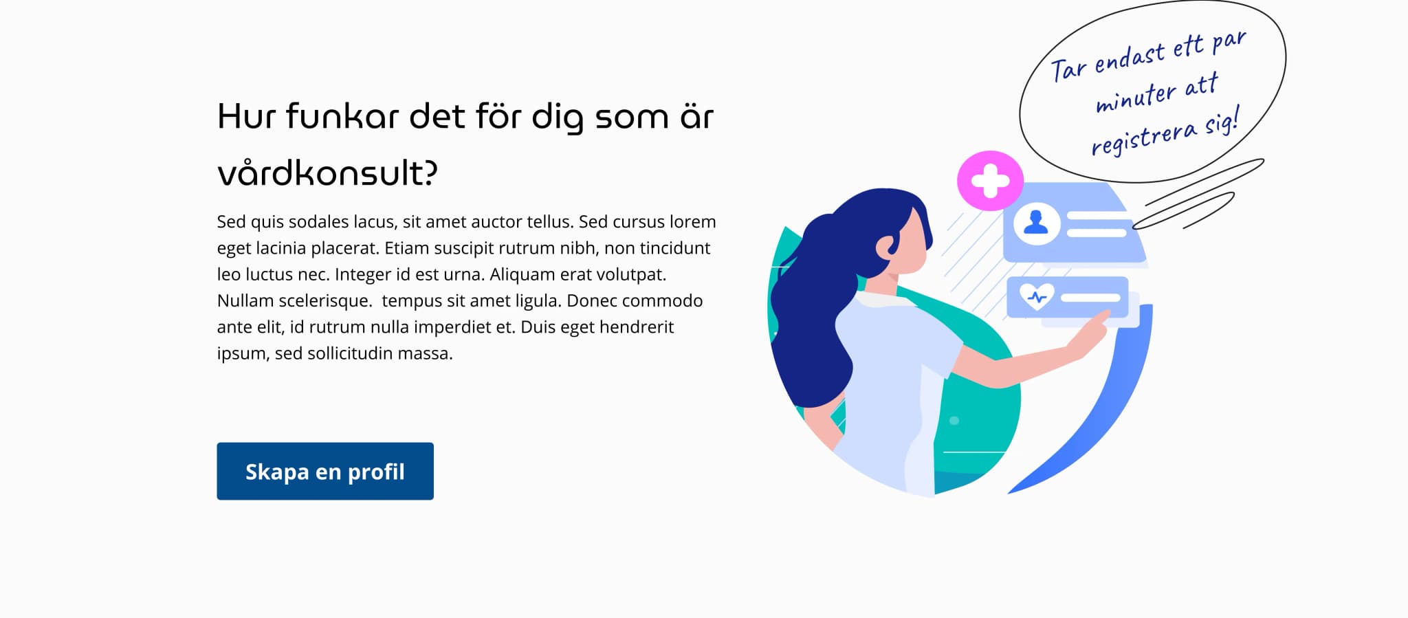 Vårdföretag case study image